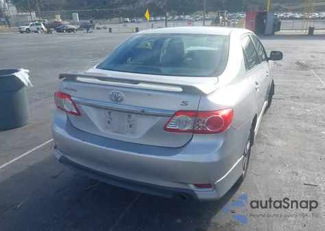 2012 Toyota Corolla S z USA, uszkodzony, nr VIN 5YFBU4EE1CP036170